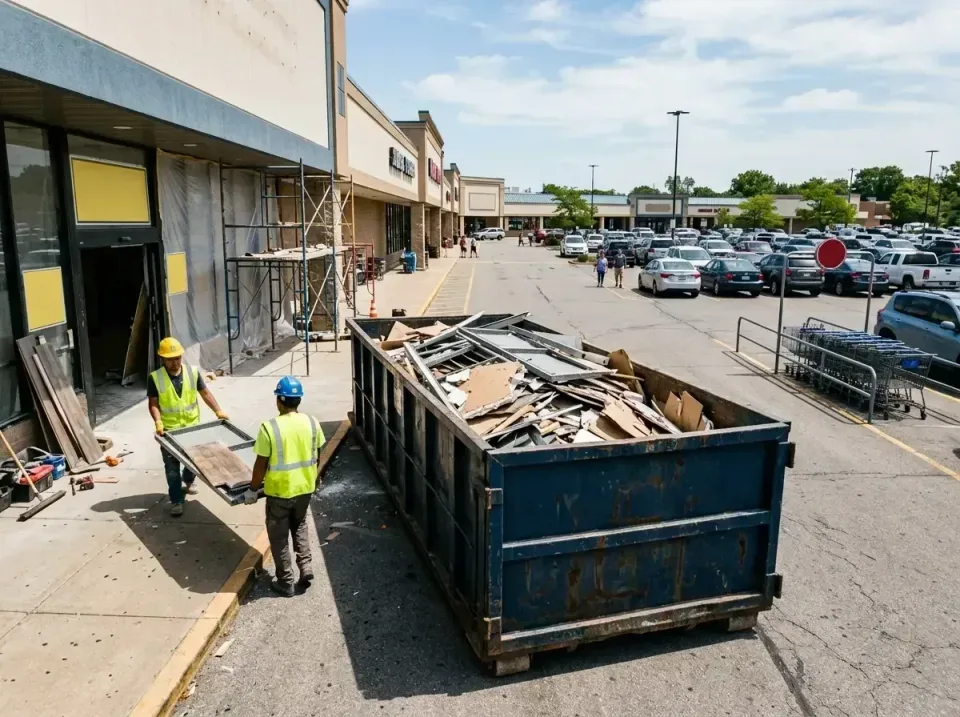 retail-store-renovation-debris-003 — frequently asked questions, Roll-off Dumpster Rentals in Aurora, IN